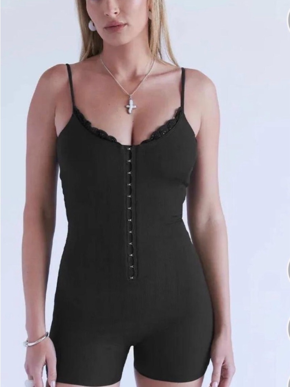 Frankie’s bikinis x Sydney Sweeney black bodysuit